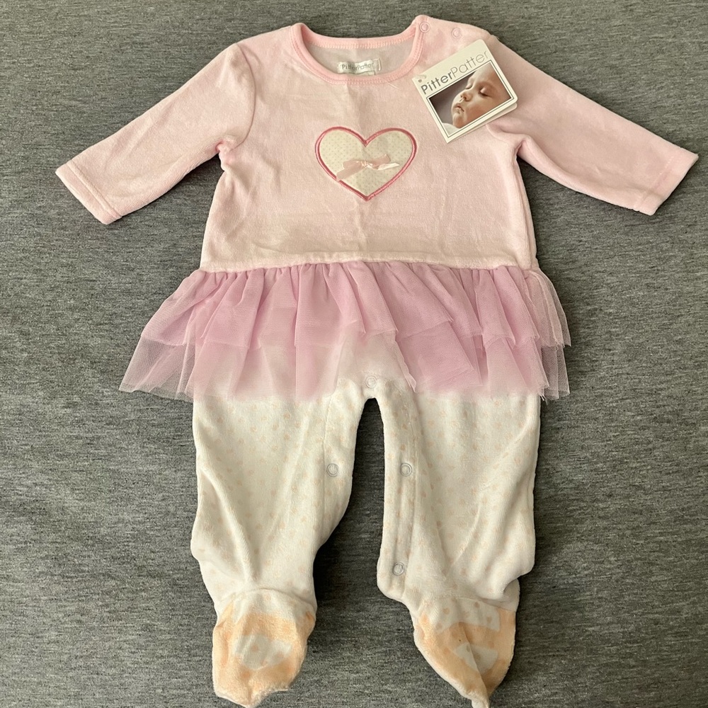 Pitter Patter 1pc Footie Onesie